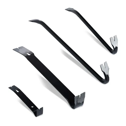 Brecheisen Brechstange Hebelstange Biegeeisen Abziehwerkzeug Kuhfuß 4-tlg. Set