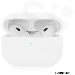 SOONTEC Kopfhörer-Schutzhülle Weiß SOONTEC Hülle für AirPods Pro 3. Generation Case - Weiß