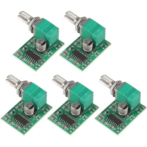 Fasizi Mini Audio-Verstärker Platine PAM8403 Dual Channel 3 W + 3 W DC 5 V Stereo Verstärker für DIY Tragbare Lautsprecher Kopfhörer