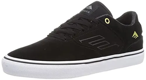 Emerica Herren Shoe Skate-Schuh, Schwarz/Gold/Weiß, 48 EU