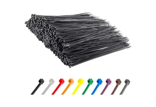 Kabelbinder 1000 Stück 300 x 3,6 mm schwarz UV-beständig