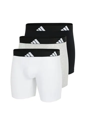 adidas Boxer Brief (3PK) - Active Flex Cotton, XL - Herren-Boxershorts im praktischen 3er Pack, aus Active Flex Cotton für höchsten Tragekomfort und optimale Bewegungsfreiheit.