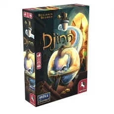 Djinn Brettspiel - Gesellschaftsspiel mit einzigartigem Spielmechanismus und strategischem Anspruch für spannende Spielabende.