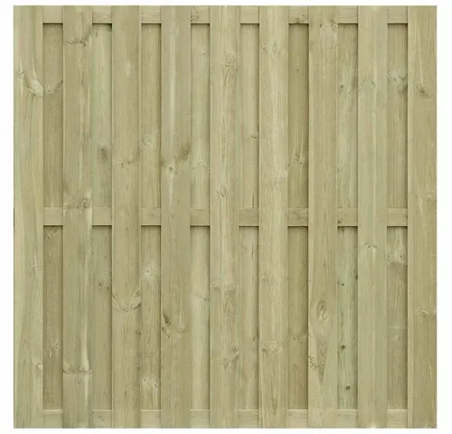 Sichtschutzzaun Kiefer grün - Windschutz für Garten - Sicht-, Wind- & Lärmschutzwände: Robuster Holz-Zaun aus Kiefer, ideal für mehr Privatsphäre und Schutz im Garten.
