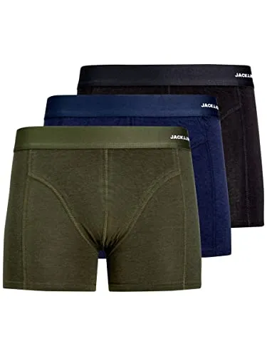 JACBASIC Bamboo Trunks 3 Pack NOOS in blau von Jack & Jones