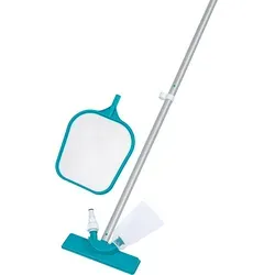 Bestway Poolpflege Basis-Set AquaClear | Venturi-Prinzip | für Poolgrößen bis Ø 396 cm