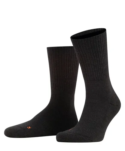 Falke Trekkingsocke Crew Walkie Light (klimaregulierende Merinowolle) anthrazit Damen/Herren - 1 Paar