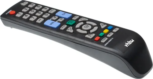 vhbw Fernbedienung kompatibel mit Samsung T27A300, SYNCM933HD, TXM2797HFX, PN59D530A3FXZAY302, SVD1400, PT5499HD Fernseher, TV - Ersatzfernbedienung