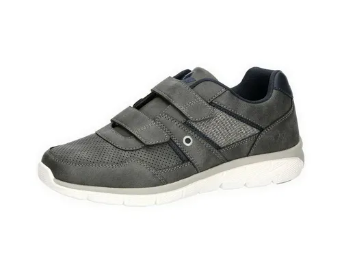 LICO Freizeitschuh Conner V - Kinder Sneaker in Silber, Gr. 42 - Herren-Halbschuhe mit herausnehmbarer Innensohle für orthopädische Einlagen und flexibler Gummisohle, ideal für Komfort und Freizeitaktivitäten.