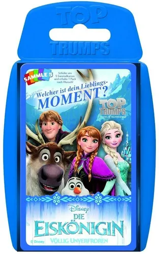 Top Trumps: Die Eiskönigin - 30 Momente - Quartett - Überall spielen #WIN62370