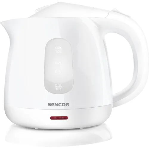 Sencor SWK 1010WH Elektrischer Wasserkocher 1 L 1100 W in Weiß
