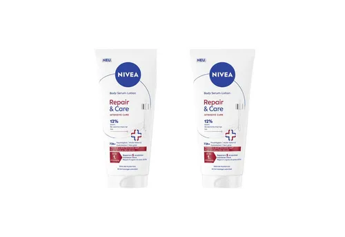 Nivea Bodylotion Repair & Care Serum-Lotion 2 x 200ml, 2-tlg.