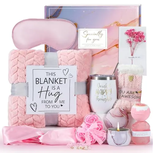 Geschenkbox Frauen,Personalisierte Geburtstagsgeschenk für Frauen,Geburtstag Geschenkset, Beste Freundin Geschenkset für Mama Schwester Ehefrau Tante