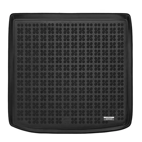 AZUGA Gummi Kofferraumwanne Premium Antirutsch passend für Skoda Kodiaq ab 2017-11/2023 5-Sitzer (variabler Boden oben oder mit Ersatzrad) AZ12000440