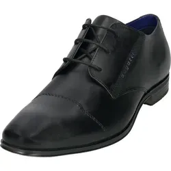 Bugatti Halbschuhe Nappaleder Schwarz 45 in schwarz von Bugatti