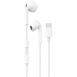 Dudao In-Ear-Kopfhrer mit USB-Typ-C-Anschluss wei (X14PROT) - Weiß