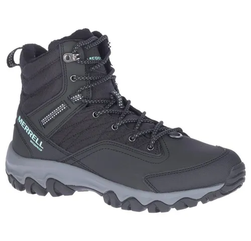 Merrell Winterstiefel Thermo Akita Mid WP - Wanderschuhe für kaltes Wetter, wasserdichtes Leder und 200 g Isolierung halten deine Füße warm und trocken. Ideal für winterliche Abenteuer!