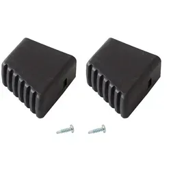 2Stk Leitern Fußkappen Orig. KRAUSE 40x20mm MONTO CORDA TREPPY SAFETY 959211422