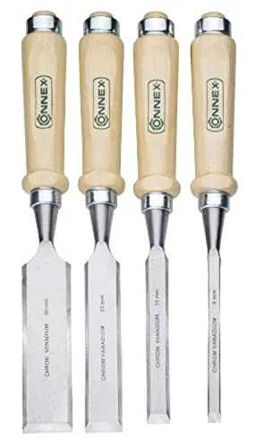 Connex COX861000 Stechbeitelsatz 4-teilig