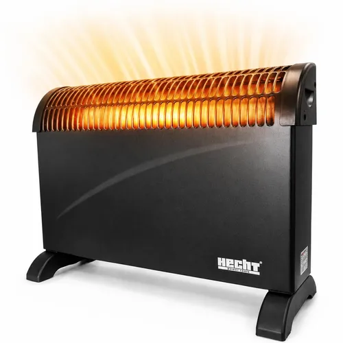 Elektroheizung HECHT 3523 B | 2000 W | Geräuschloser Betrieb