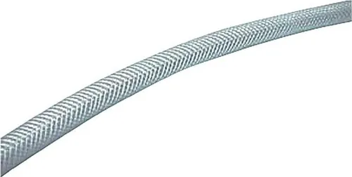 PVC-Schlauch T.C.N.ID 6mm L.50m - Tricoflex - Hochwertiger PVC-Gewebeschlauch für Lebensmittel, Getränke und Druckluft. Transparent, abriebfest und alterungsbeständig mit einer Temperaturbeständigkeit von -15 °C bis +60 °C.