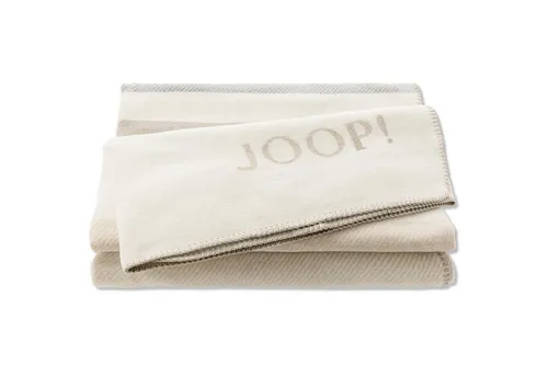 JOOP! Wohndecke JOOP! Shutter creme in beige von JOOP!