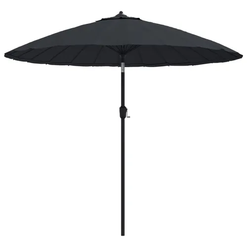 Sonnenschirm Aluminium-Mast 270 cm Schwarz