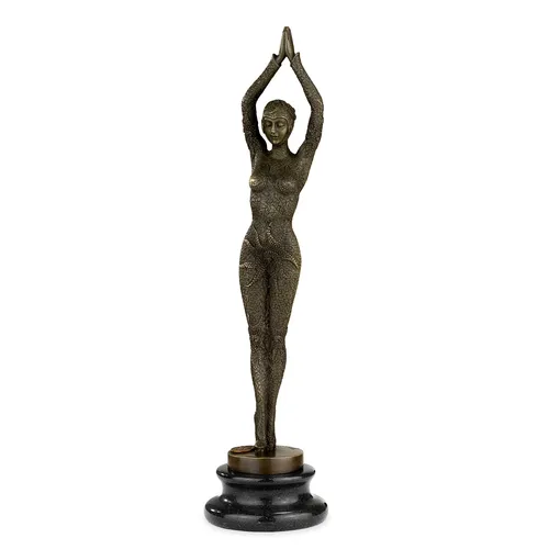 Moritz Dekofigur Bronzefigur Starfish - Elegante Bronzefigur einer Starfish, ideal für Regal oder Schreibtisch, verleiht jedem Raum einen Hauch von Stil und Individualität.
