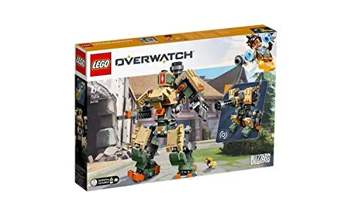 LEGO 75974 Overwatch Bastion - Bauklötze & Bausteine, 602 Teile für kreativen Spielspaß mit Bastion aus Overwatch, inklusive Gewehr und Mini-Kanone für actionreiche Abenteuer.