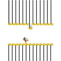 Komar Wandbild Mickey Mouse Footlines 40 x 50 cm