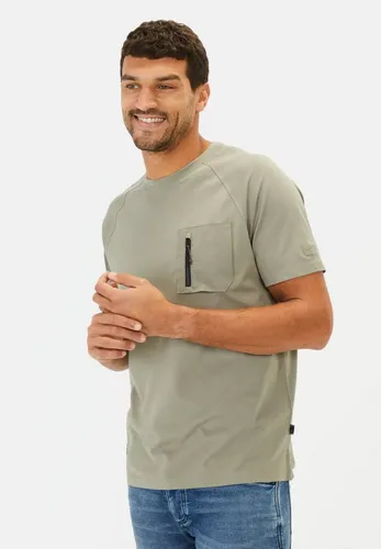 camel active T-Shirt mit Cooling Effekt in Grün - Größe M - Herren-Shirts mit innovativem Cooling Effekt, ideal für warme Tage und Freizeitaktivitäten. Bequem und stylisch mit Regular Fit und Brusttasche.