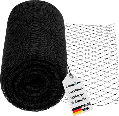 Teichabdecknetz 3x4m Teichnetz Teichschutz Fischreiher Laubschutz Abdecknetz