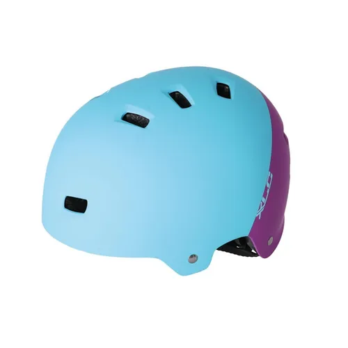 XLC Urban Helm BH-C22 53-59cm Hellblau Lila Fahrrad Skateboard Skater City