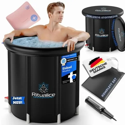Ritualice® Premium Eisbad XL in schwarz von Ritualice