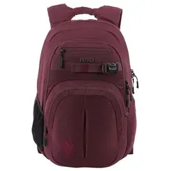 Nitro Rucksack CHASE WINE rot - 35L Tagesrucksack mit gepolsterter Laptop-Tasche und Fleece-Sonnenbrillenfach, ideal für Studium und Freizeit