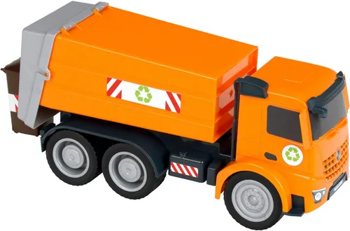 Klein Spielzeug-Müllwagen Mercedes-Benz AROCS