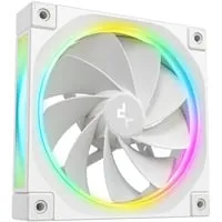 FL12R WH Gehäuselüfter - 120mm mit RGB-Beleuchtung - Gehäuse-Kühlung mit leisen 34 dBA, PWM-gesteuert und kompatibel mit ASUS AURA & Co., ideal für stilvolle PC-Bauten.