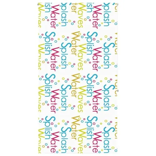 vidaXL Duschrollo 130x240 cm in schwarz von vidaXL