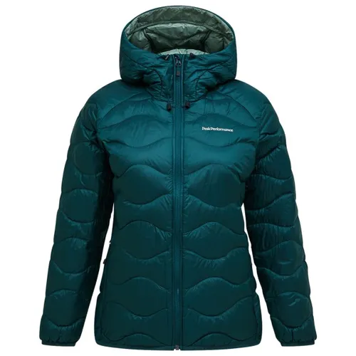 Peak Performance Damen Helium Daunenjacke Gr. S blau - Stilvolle und isolierende Daunenjacke in Blau, Größe S; ideal für den Alltag; mit Kapuze, PFC- und PFAS-frei; perfekt für kalte Tage; entdecken Sie weitere Produkte von Peak Performance in unserem Online-Shop!