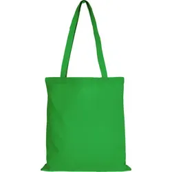 Baumwolltasche - OEKO-TEX 100 zertifiziert | mit zwei langen Henkeln | 38x42cm | Jutebeutel | Einkaufstasche | unbedruckt, maigrün