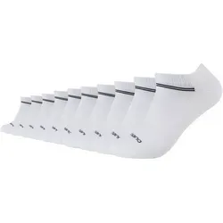 Camano Sneakersocken mesh ventilation (10-Paar) Mesh-Belüftung: Perfektes Fuß-Klima bei jeder Aktivität weiß 43-46