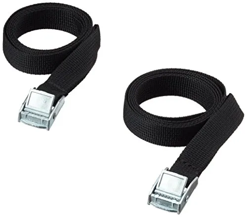 Relags Spannriemen Metallschließe 18 mm 1 m Riemen, Schwarz, One Size