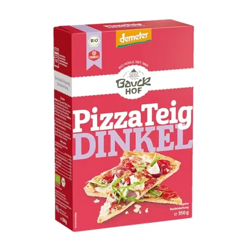 Bauckhof Teigbackmischung, Dinkel Pizzateig 350 g