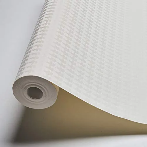 Bricoflor Dezente Metallic Tapete Silber - Dekorative Tapeten mit elegantem Fashion Ornament, hochwertige Vliestapete von Karl Lagerfeld für individuelle Raumkonzepte und einfache Anbringung.