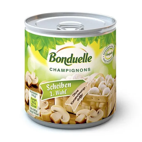 Bonduelle Champignon Gourmet Scheiben 200g – Feinste Auslese