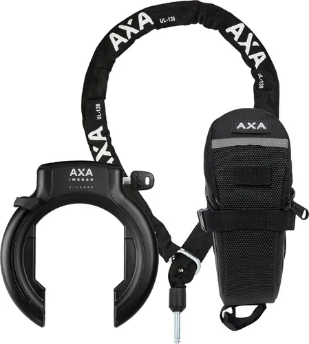 AXA Imsenso XL Rahmenschloss AZ mit ULC 130 Plug-In Chain von AXA