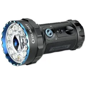 OLight Marauder 2 Handlampe 14000lm - Taschenlampe mit 14000 Lumen und bis zu 800 Metern Leuchtweite. Ideal für Outdoor-Aktivitäten, Jagd und Personensuche. Mit Powerbank-Funktion und langer Laufzeit von bis zu 59 Stunden.