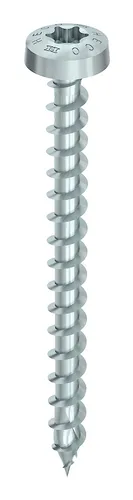 Heco TOPIX-plus Rundkopfschraube TD 4,5 x 35 VVG blau verzinkt - 60669 (VPE: 500 Stück)