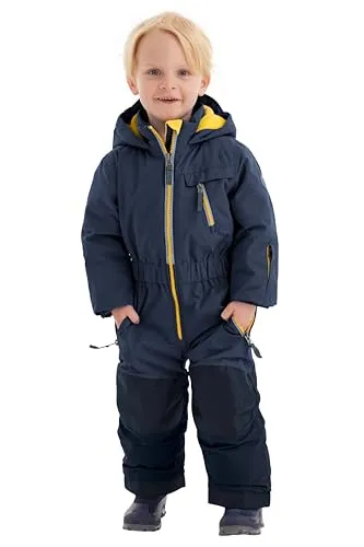 Killtec Unisex Kinder Fisw 31 Mns Onpc Skioverall - Wasserdichter Skioverall für Kleinkinder mit 10.000 mm Wassersäule, verschweißten Nähten und Grow-Up-Funktion für längeren Tragekomfort, ideal für kalte Wintertage.