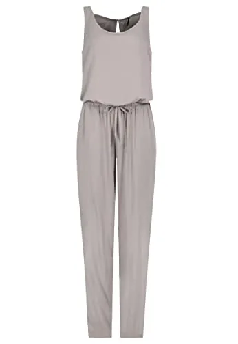 Sublevel Damen Overall Jumpsuit mit Gürtel in beige von Sublevel